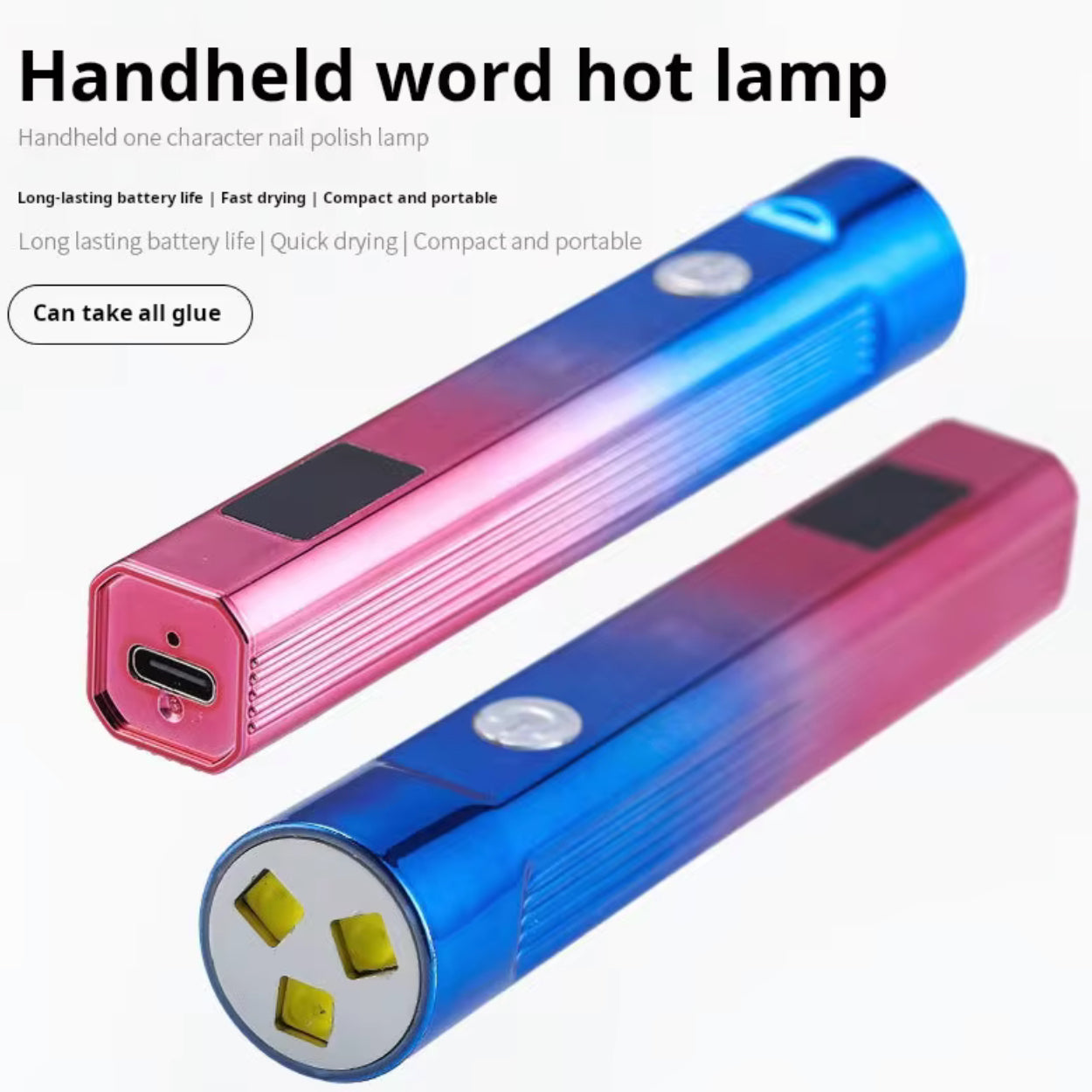 UV LED NAIL LAMP - 9W RESEARCHABLE HANDHELD