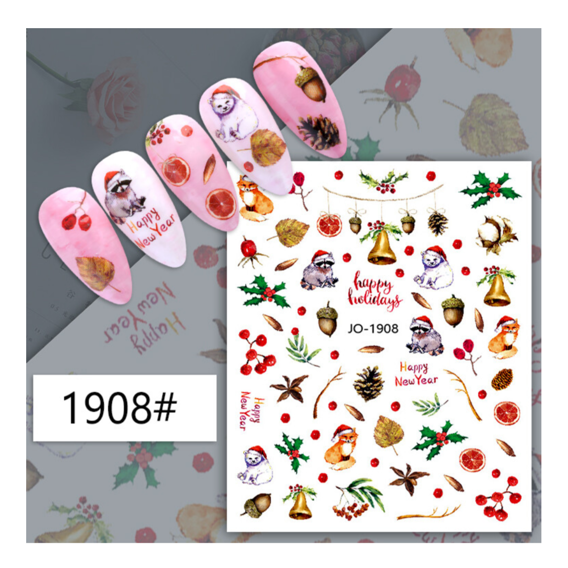 CHRISTMAS NAIL STICKER