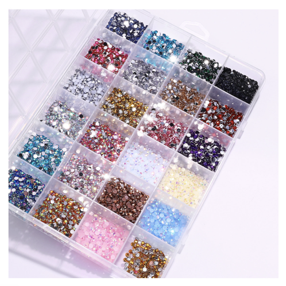24 Different Colours Rhinestones - 3500PCS
