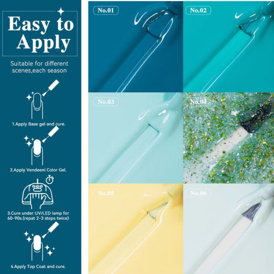 VENDEENI- UV GEL POLISH / FOREVER GLAZE SERIES - 04