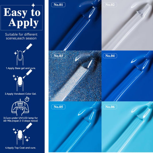 VENDEENI- UV GEL POLISH - FOREVER GLAZE SERIES - 02