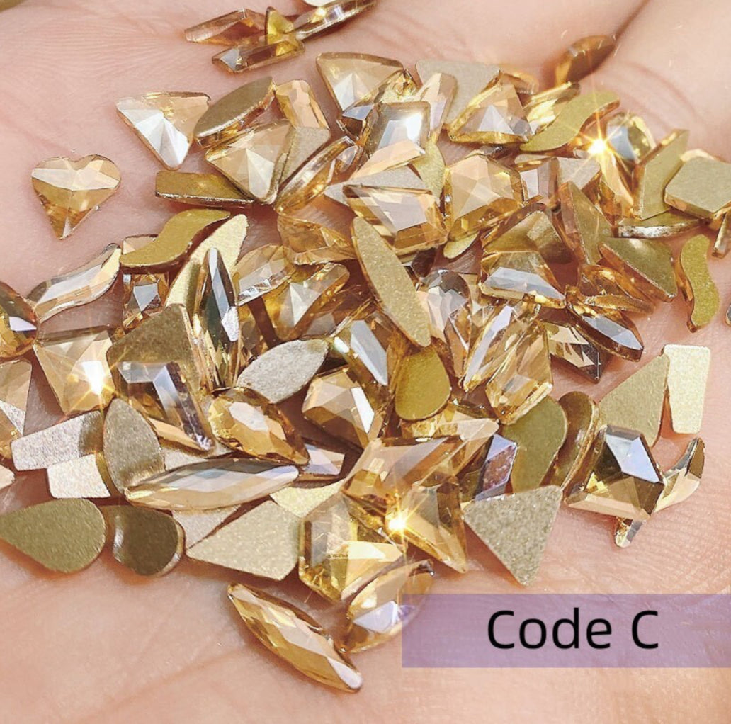 Mix Rhinestone - 50 pcs