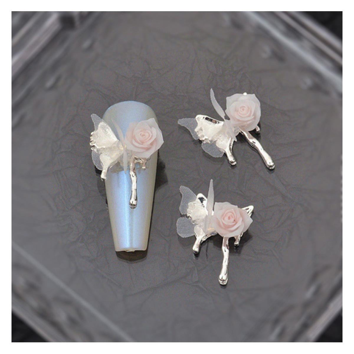 Butterfly Nail design - 2 pcs