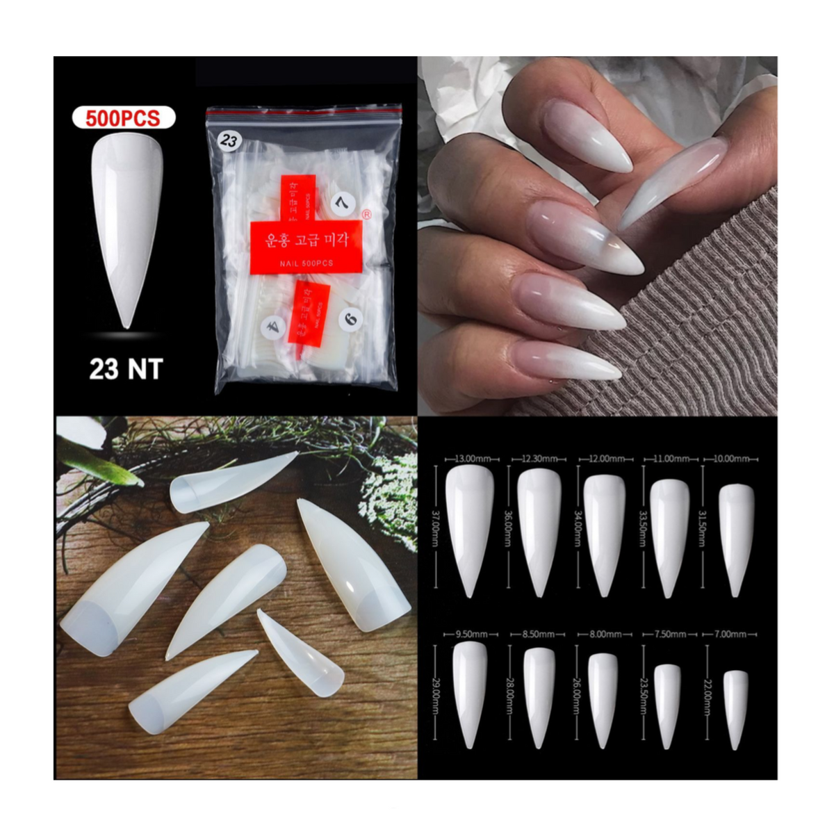 Eagle Claw Halfmoon Cover Tip - 500 pcs Bag