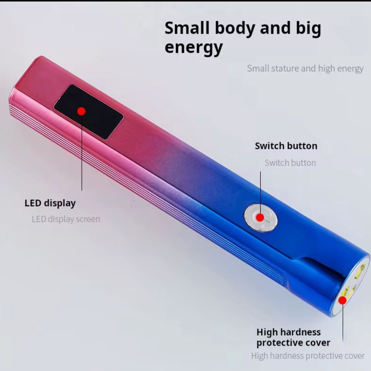 UV LED NAIL LAMP - 9W RESEARCHABLE HANDHELD