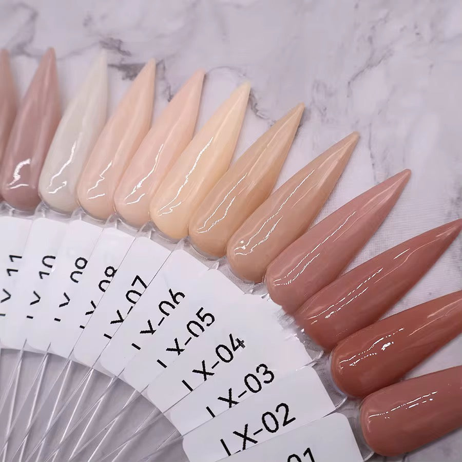 12 pcs Nude Acrylic Powder