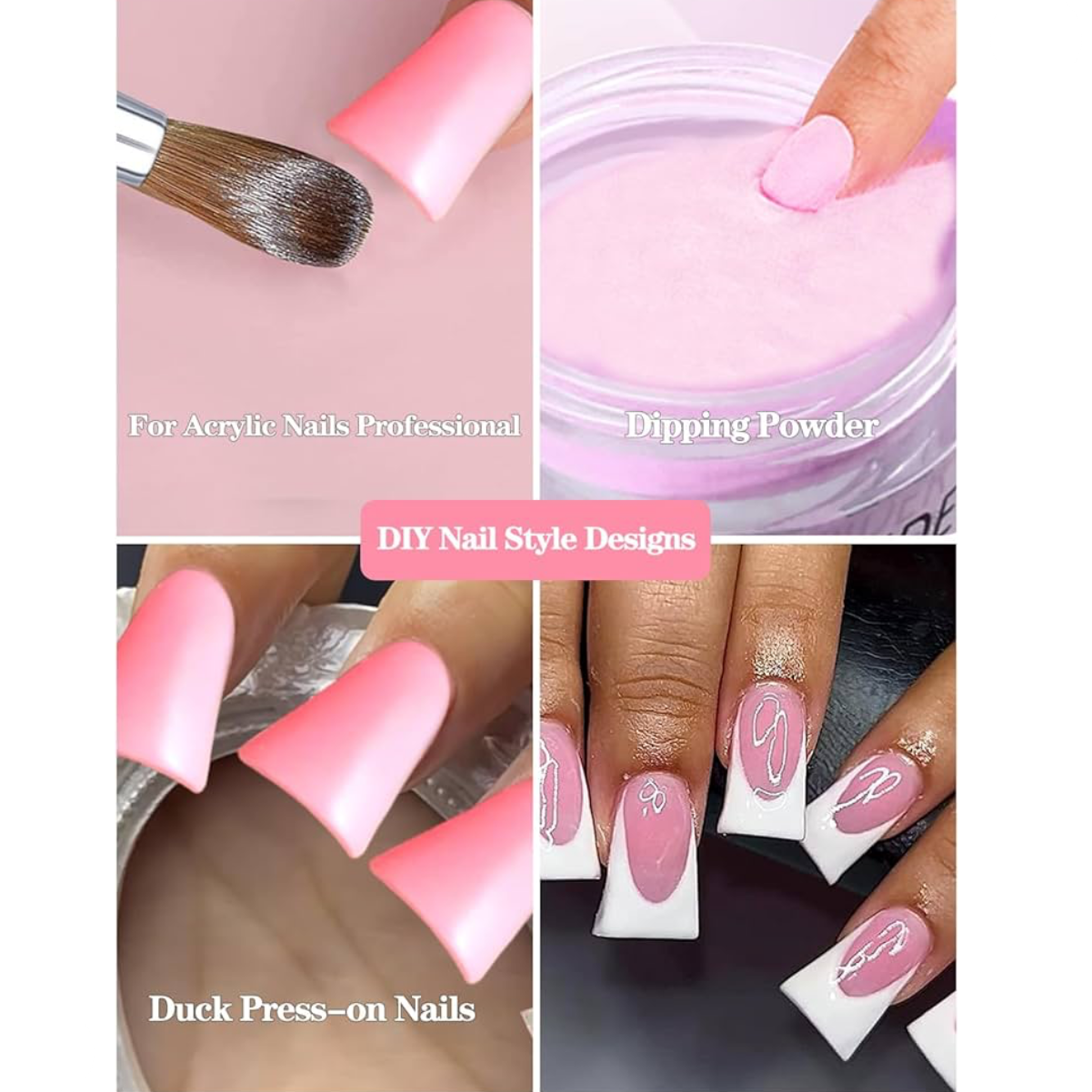DUCK NAIL TIPS - 500 PCS