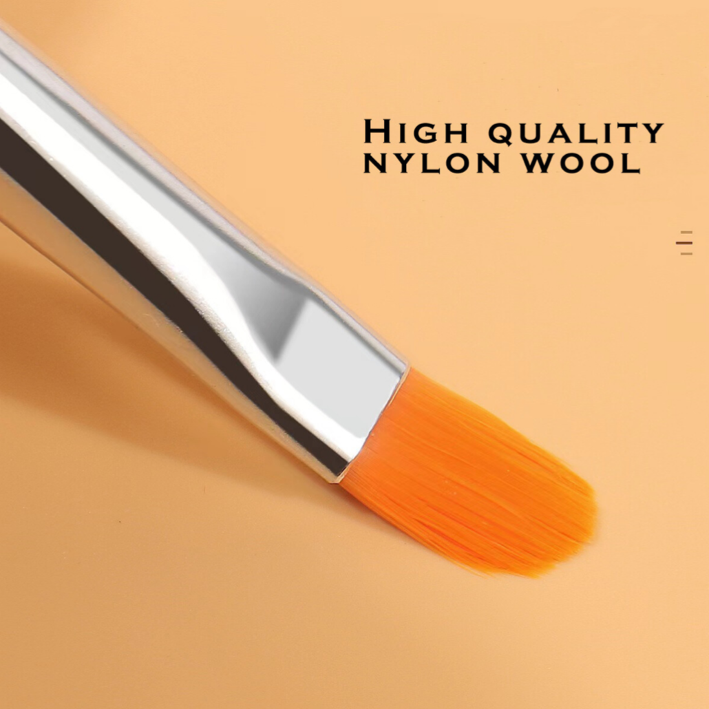 Golden Sparkle Gel Brush - 7 pcs set
