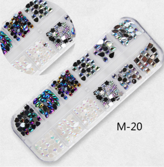 Grids Nail Decoration M-20
