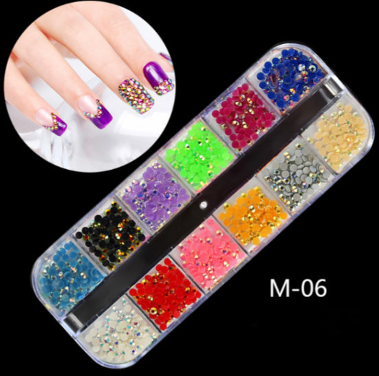 Grids Nail Decoration M-06