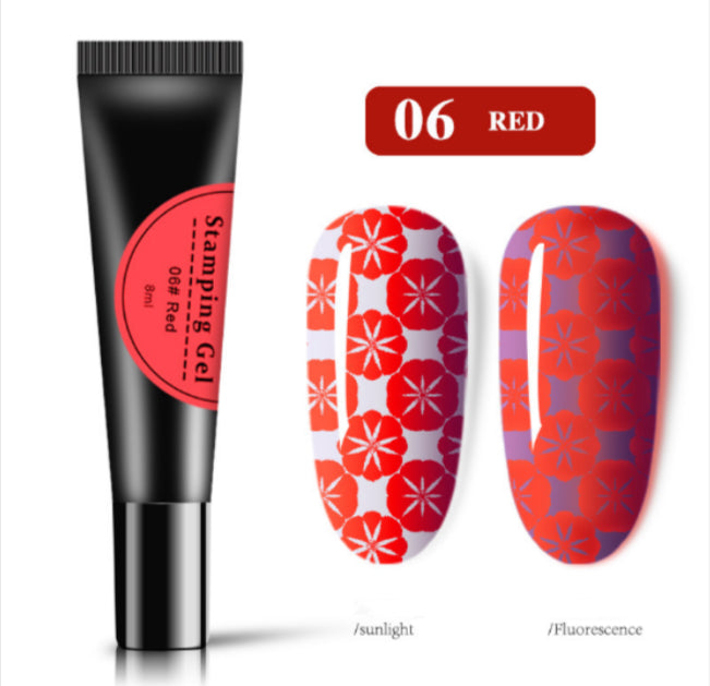 Glow in the dark Stamping Gel - 8ml