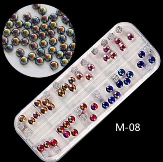 Grids Nail Decoration M-08