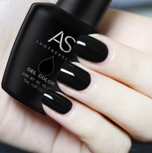 AS Gel Polish - BLACK