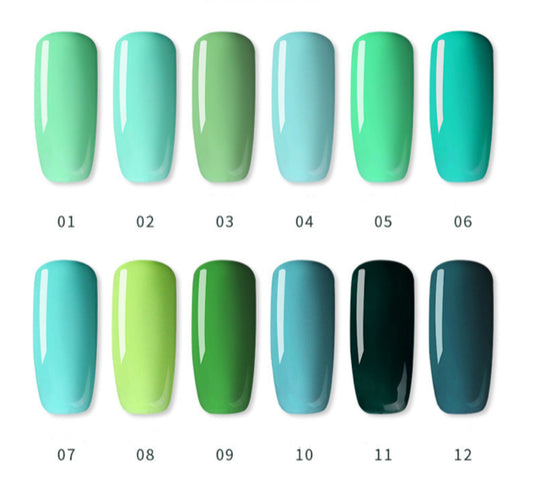 AS Gel Polish 15ml - Green Series