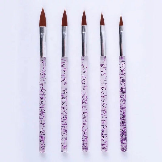 Acrylic Brush Set - 5 pcs