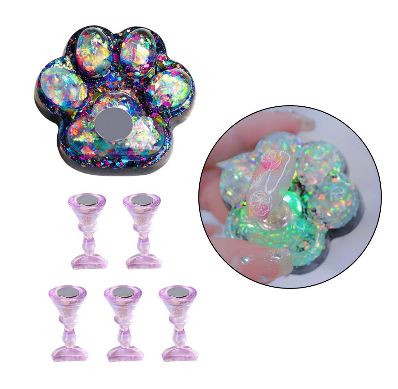 PAW NAIL TIP PRACTICE STAND