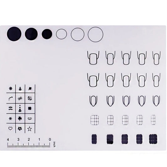 Silicone Nail Art Mat