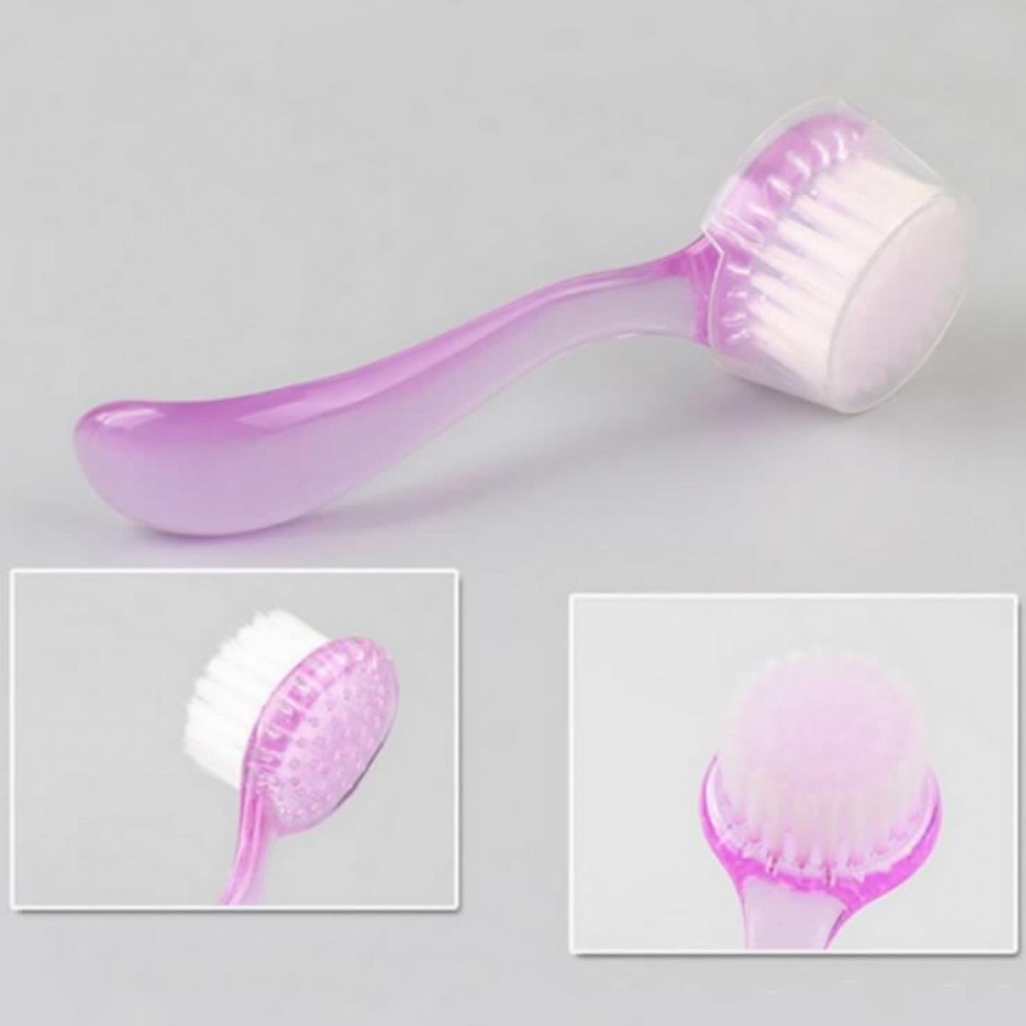 Nail Brush - Round with Cap