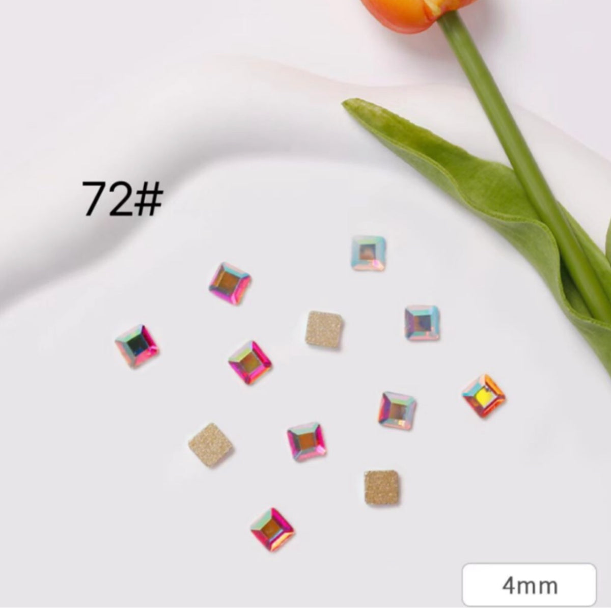 AB Flat Bottom Rhinestone’s