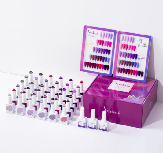 40 pcs Vendeeni UV Gel Polish Set + colour chart - 06