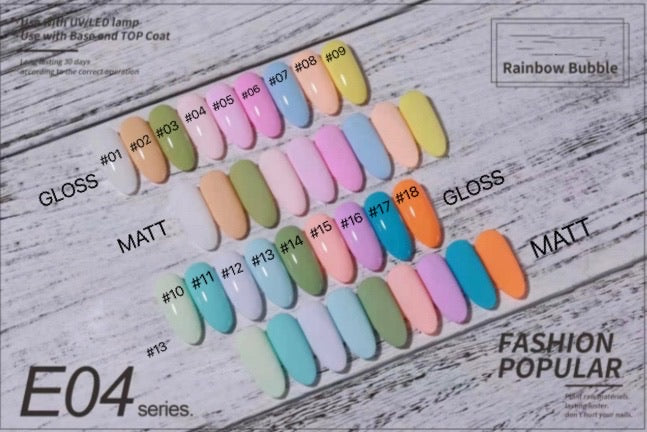 AS Gel Polish - Rainbow Bubbles