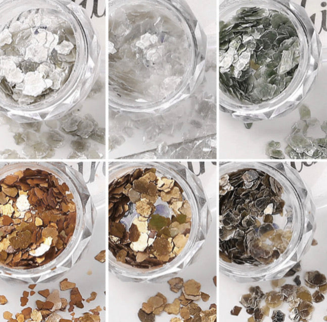Mineral Copper Gold pieces