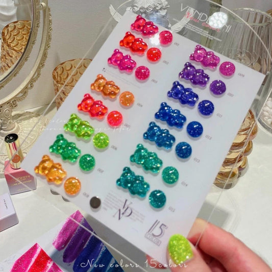 VENDEENI UV GEL DIAMOND CHIPPING SET