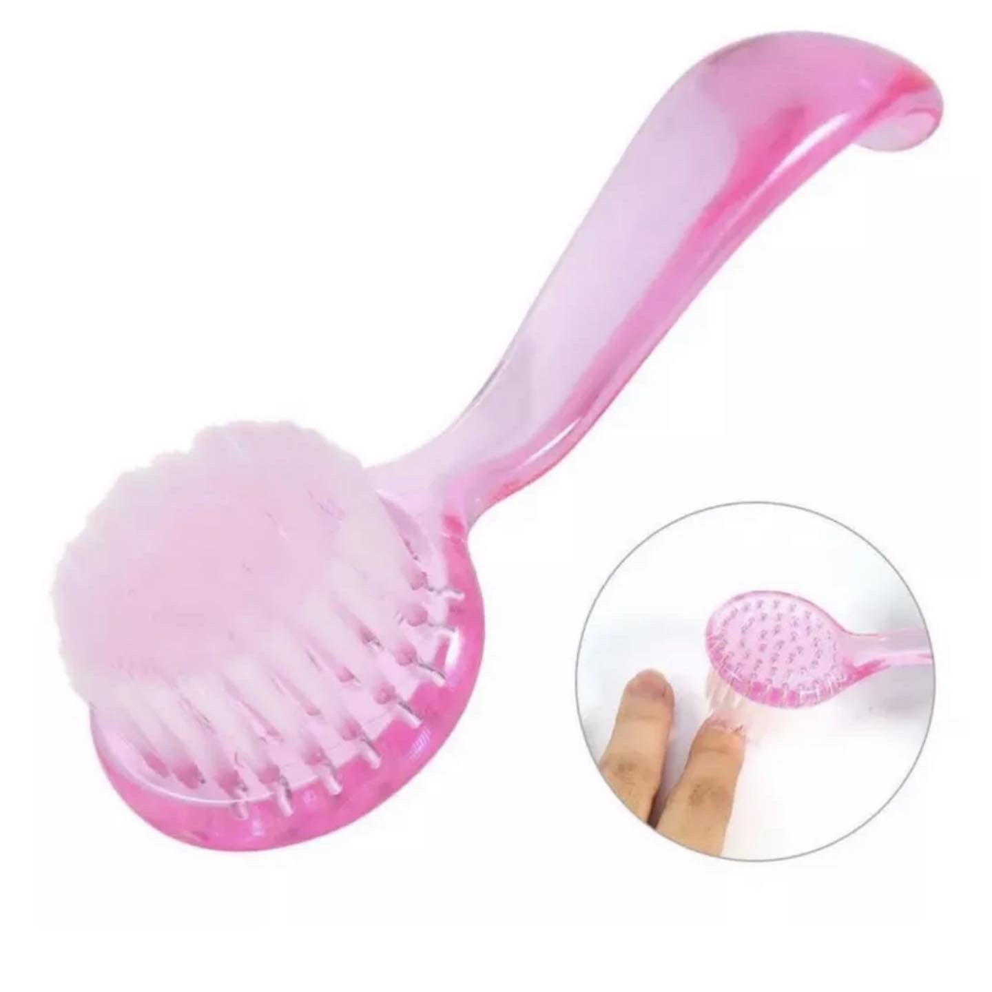 Nail Brush - Round with Cap