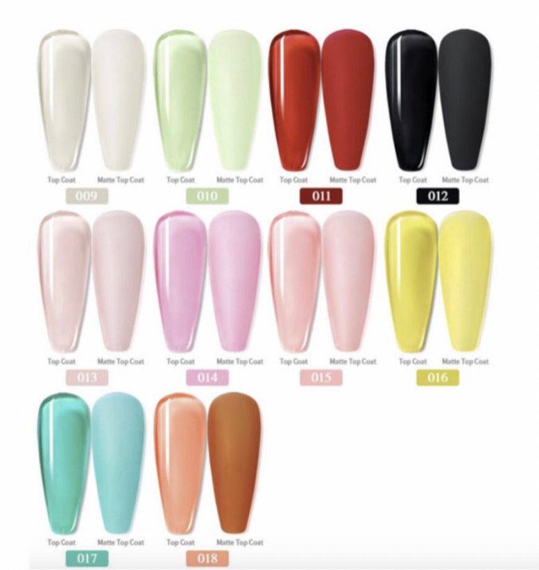 Glazed Gel Polish - 6 pcs set