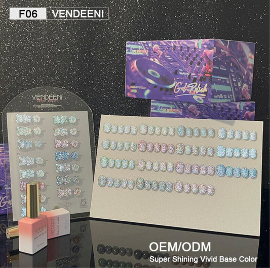 UV GEL POLISH - 15 pcs SET - F06