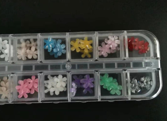 3D Flower Nail Decoration