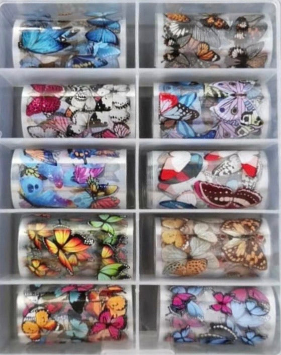 Butterfly Foil Paper #8102