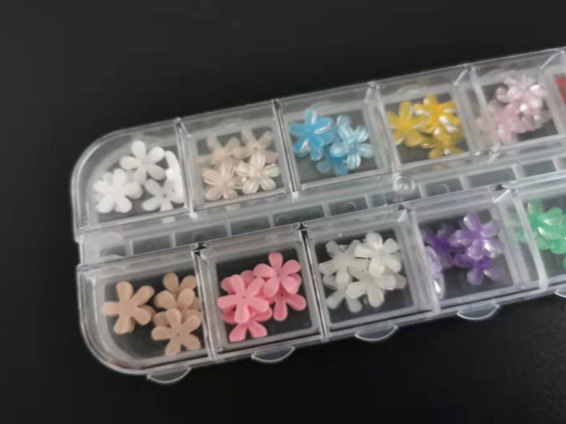 3D Flower Nail Decoration