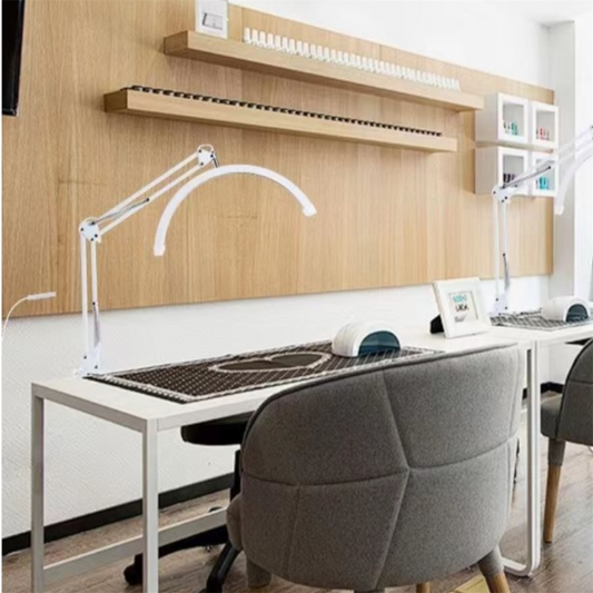 LED MOON LAMP WITH CLAMP