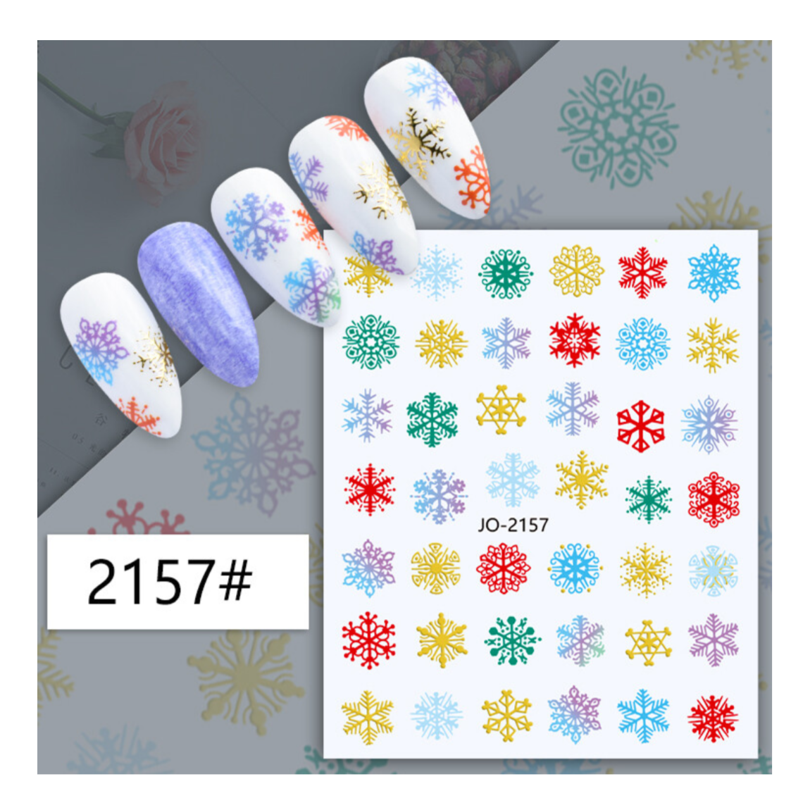 CHRISTMAS NAIL STICKER