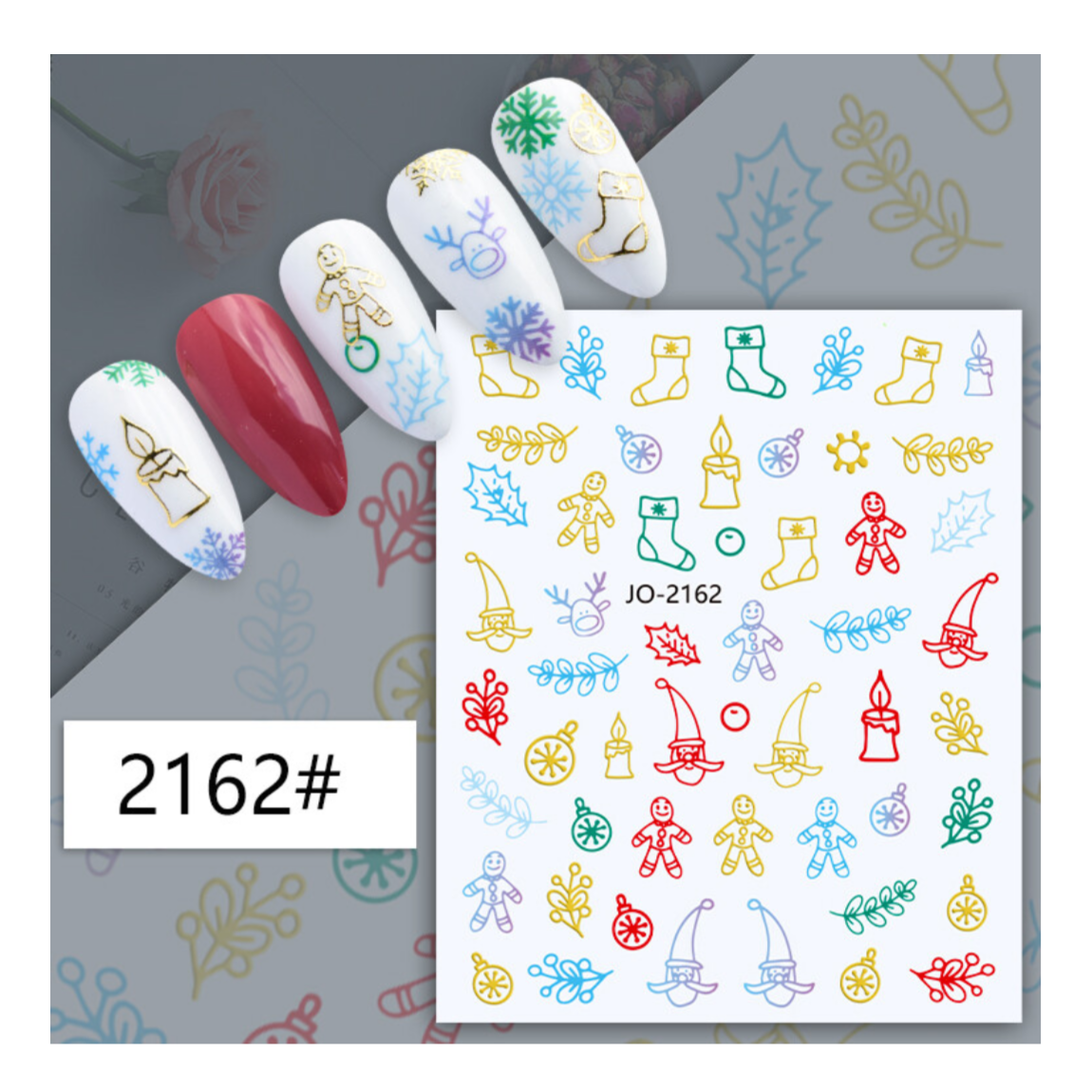 CHRISTMAS NAIL STICKER