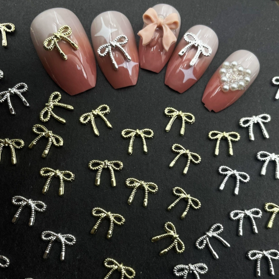 Nail Bow Decoration- 10 pcs