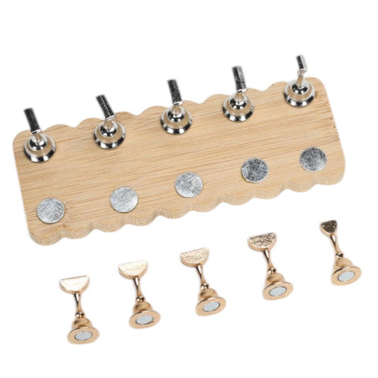 PRACTICE NAIL TIP DISPLAY - WOOD