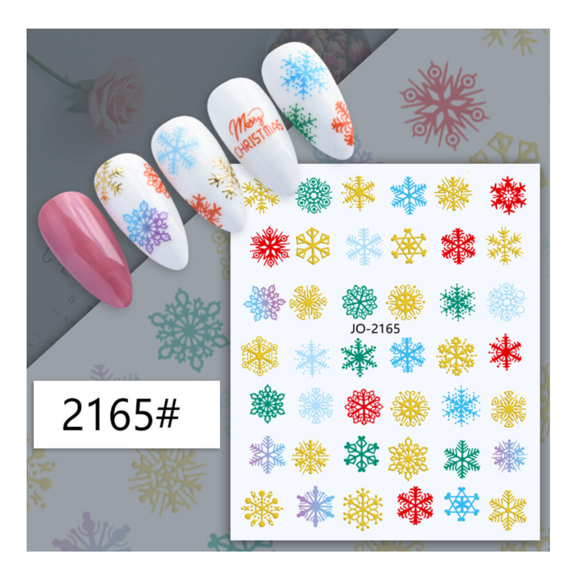CHRISTMAS NAIL STICKER