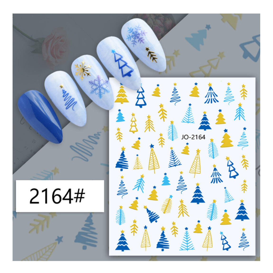 CHRISTMAS NAIL STICKER