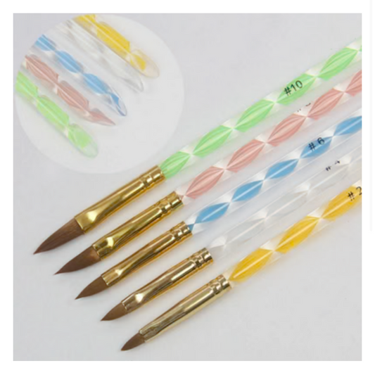 5pcs - Acrylic Brush