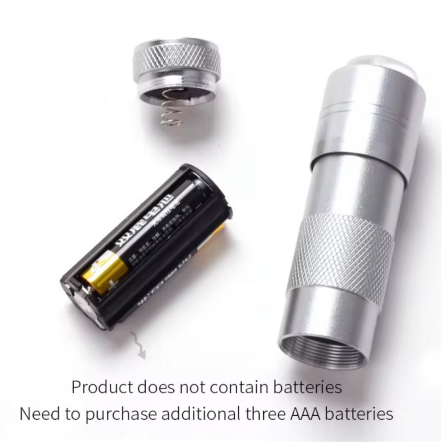 SILVER TORCH UV LAMP WITH STAMPER