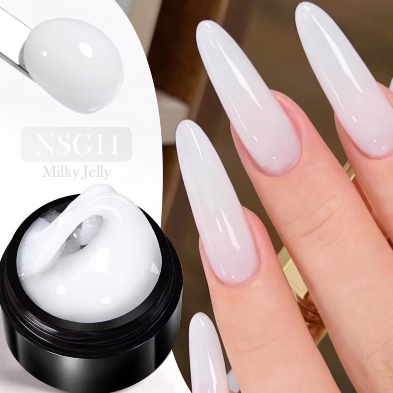 BUILDER UV GEL / NAIL EXTENSION - SOLID NAIL GEL (NON STICK)