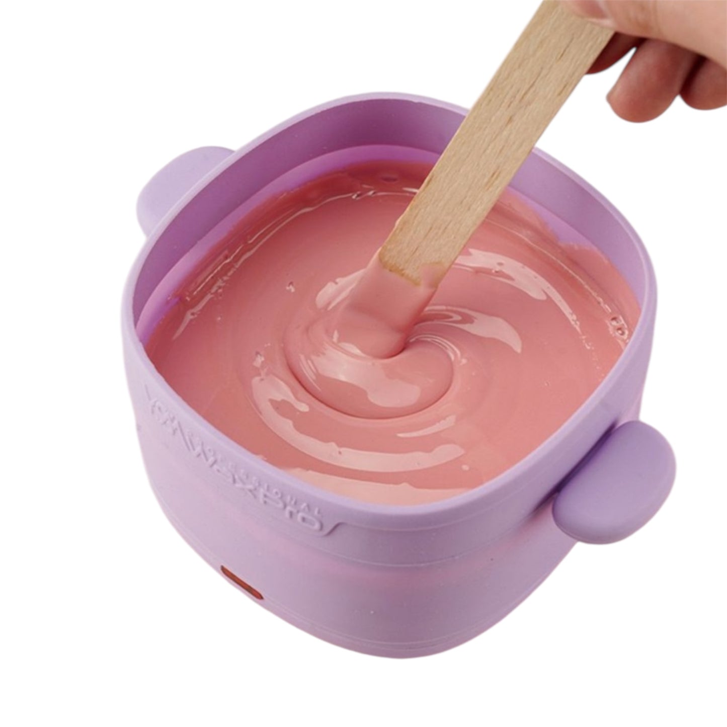 POTABLE MINI SILICON WAX WARMER - PURPLE