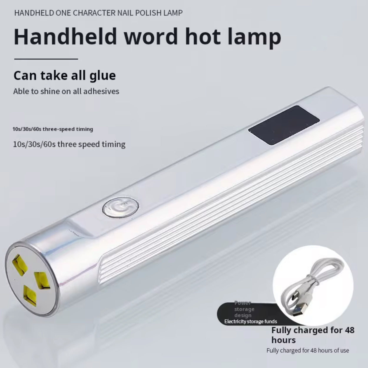 UV LED NAIL LAMP - 9W RESEARCHABLE HANDHELD