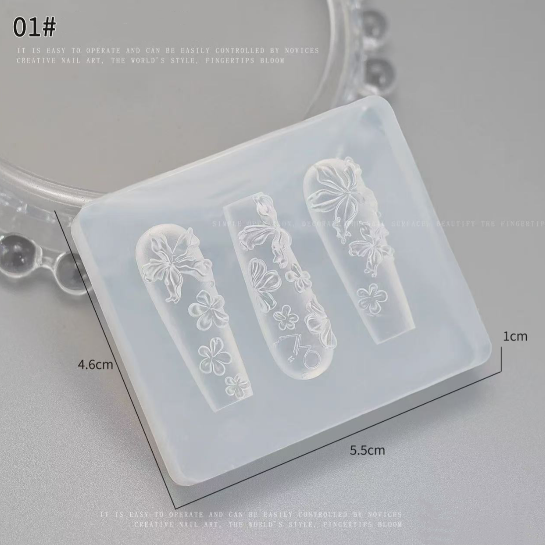 FULL NAIL SILICONE MOULDS