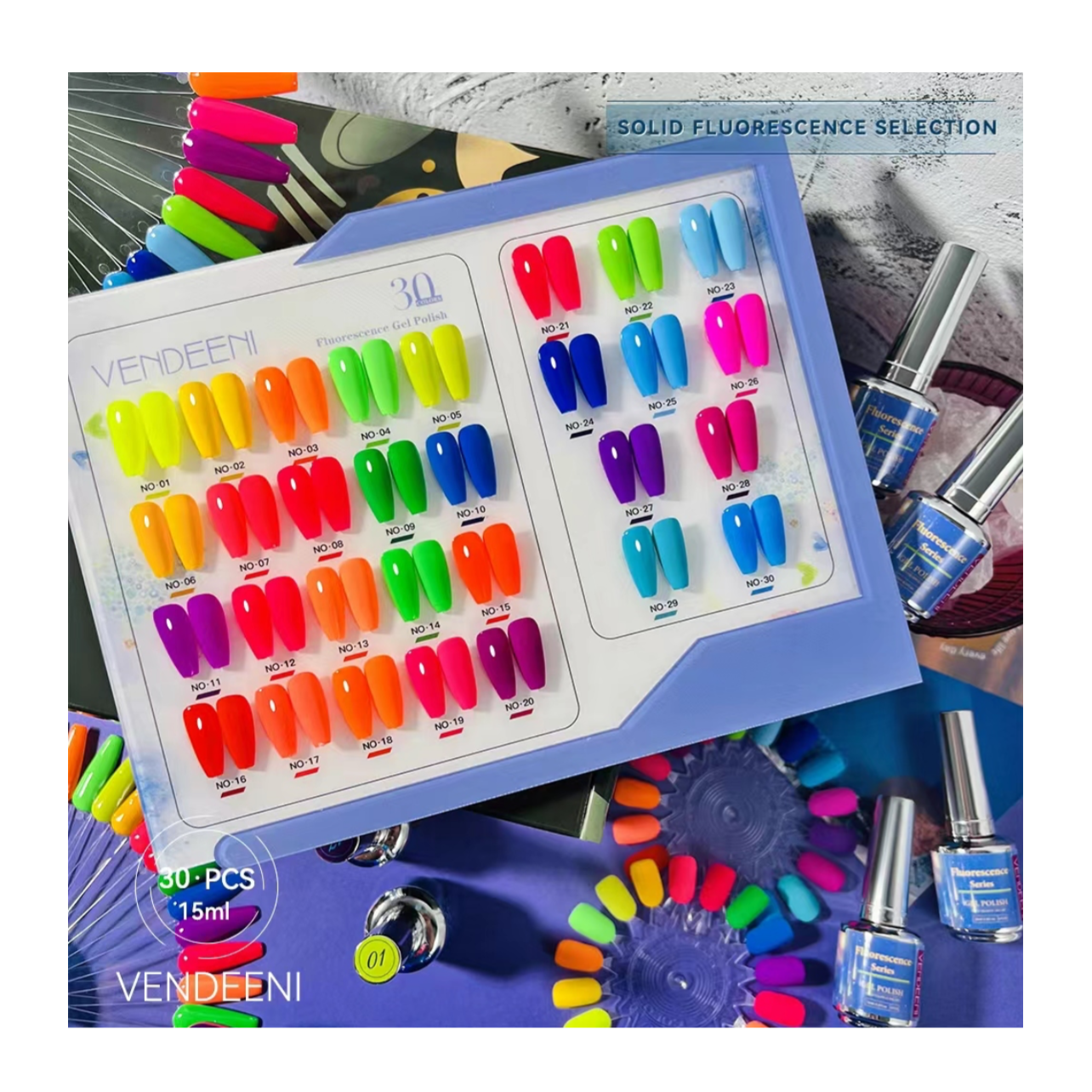 Vendeeni Uv Gel - Fluorescence