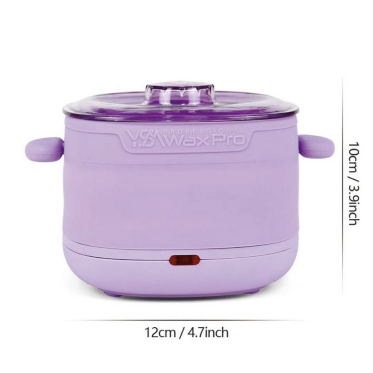 POTABLE MINI SILICON WAX WARMER - PURPLE
