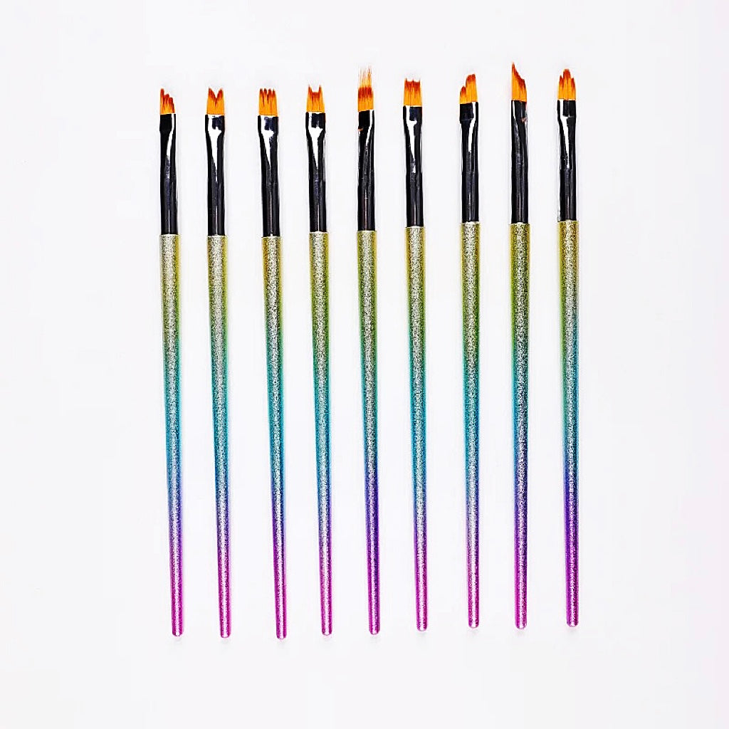 Manicure Art Brush - 9 pcs Set