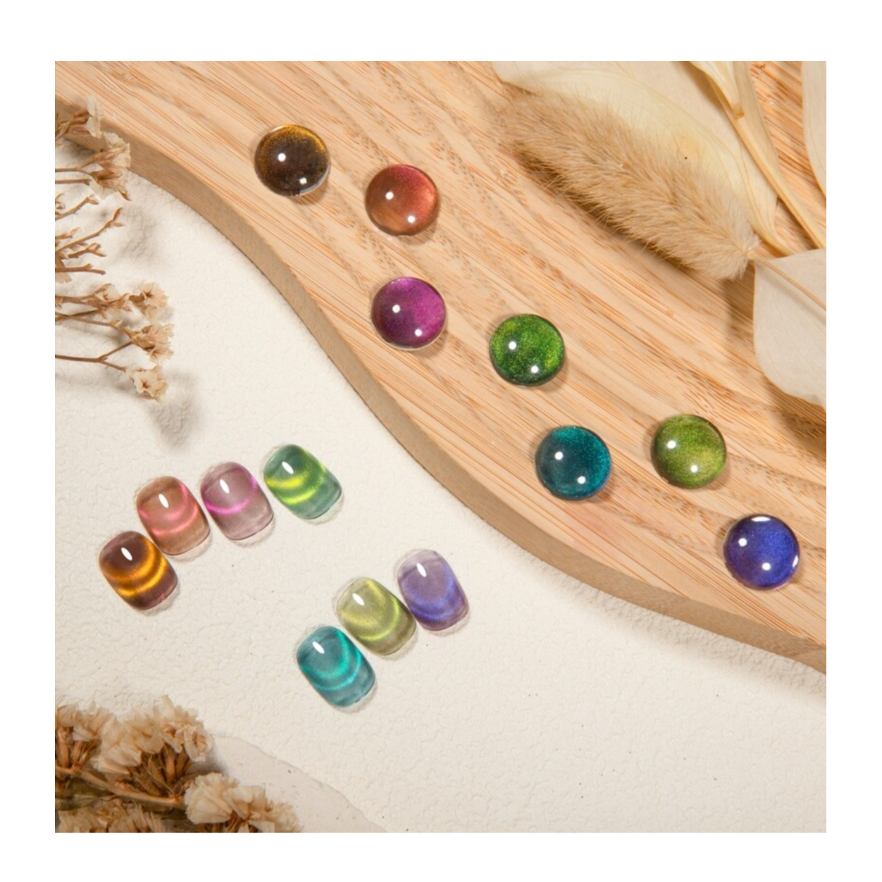 Vendeeni Laser Rainbow Cat Eye Gel Polish - 15ml